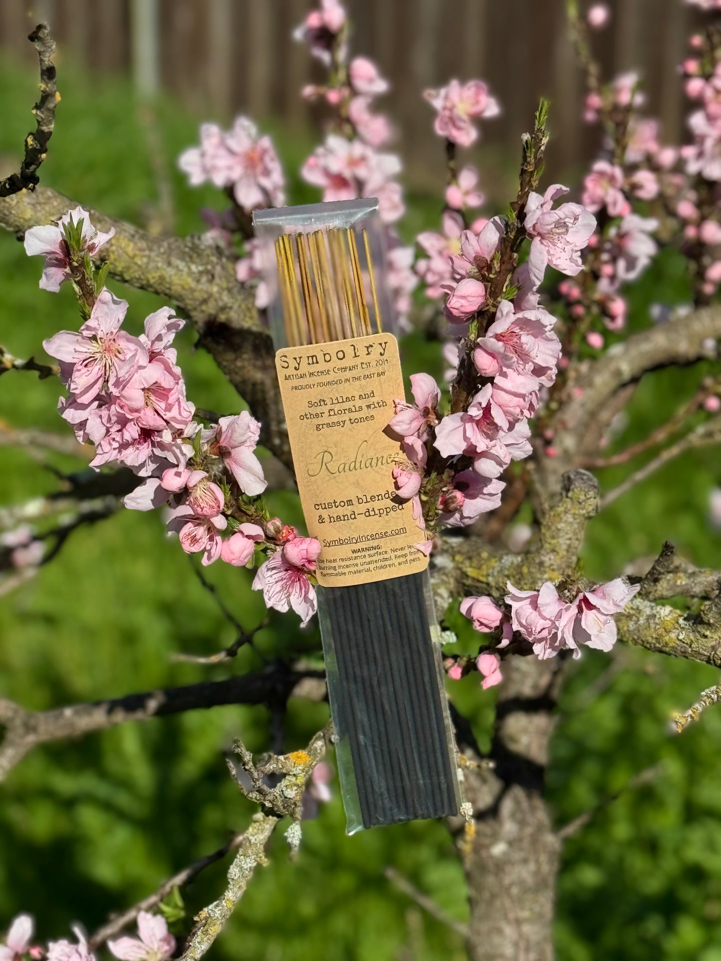 Radiance - soft lilac and other florals with grassy tones