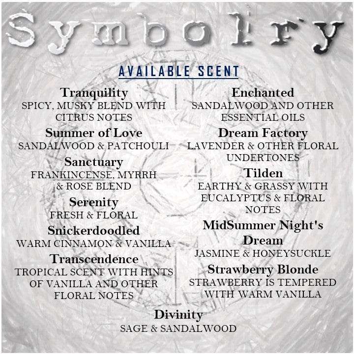 Symbolry Incense Oils for Diffusers (1 oz)